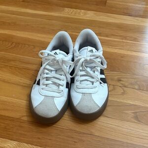 Adidas White and Black Casual Sneakers